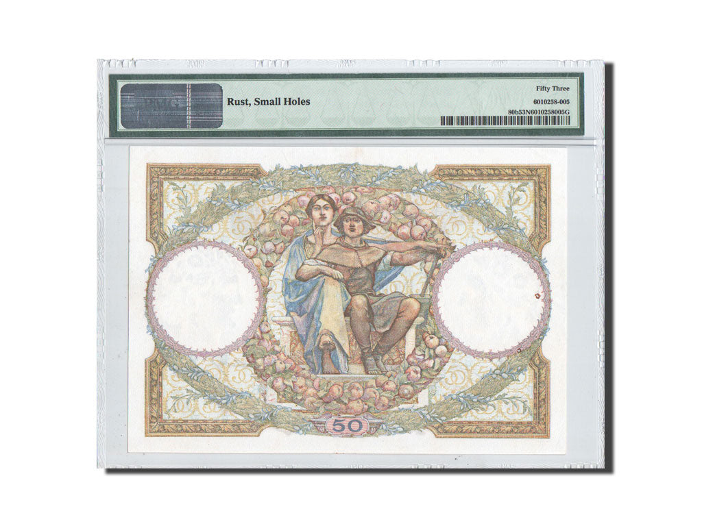 Banknot, Francja, 50 Francs, Luc Olivier Merson, 1933, 1933-07-20, gradacja