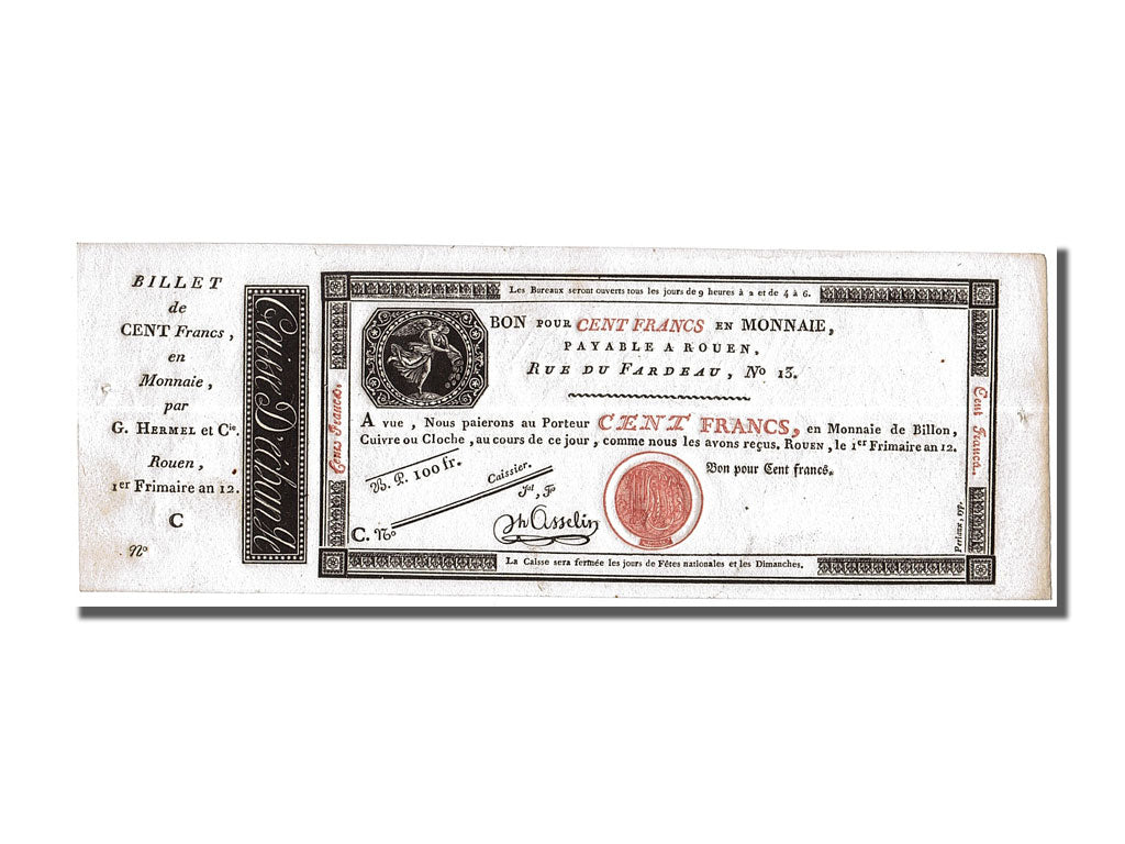 Caisse d'Echange de Rouen, 50 Francs