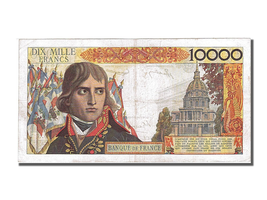FRANCE, 10 000 F, 10 000 F 1955-1958 ''Bonaparte'', 1956, 1956-03-01,...