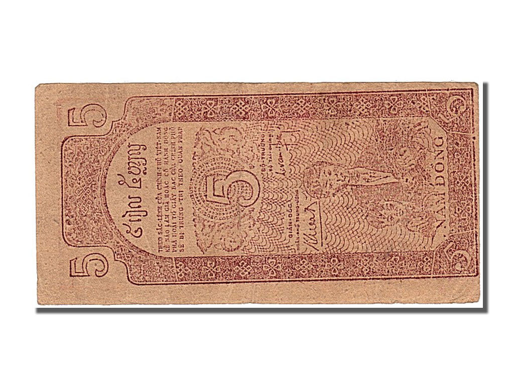 Viet Nam, 5 D<ox>ng, 1947, KM #10a, EF(40-45), KM 170