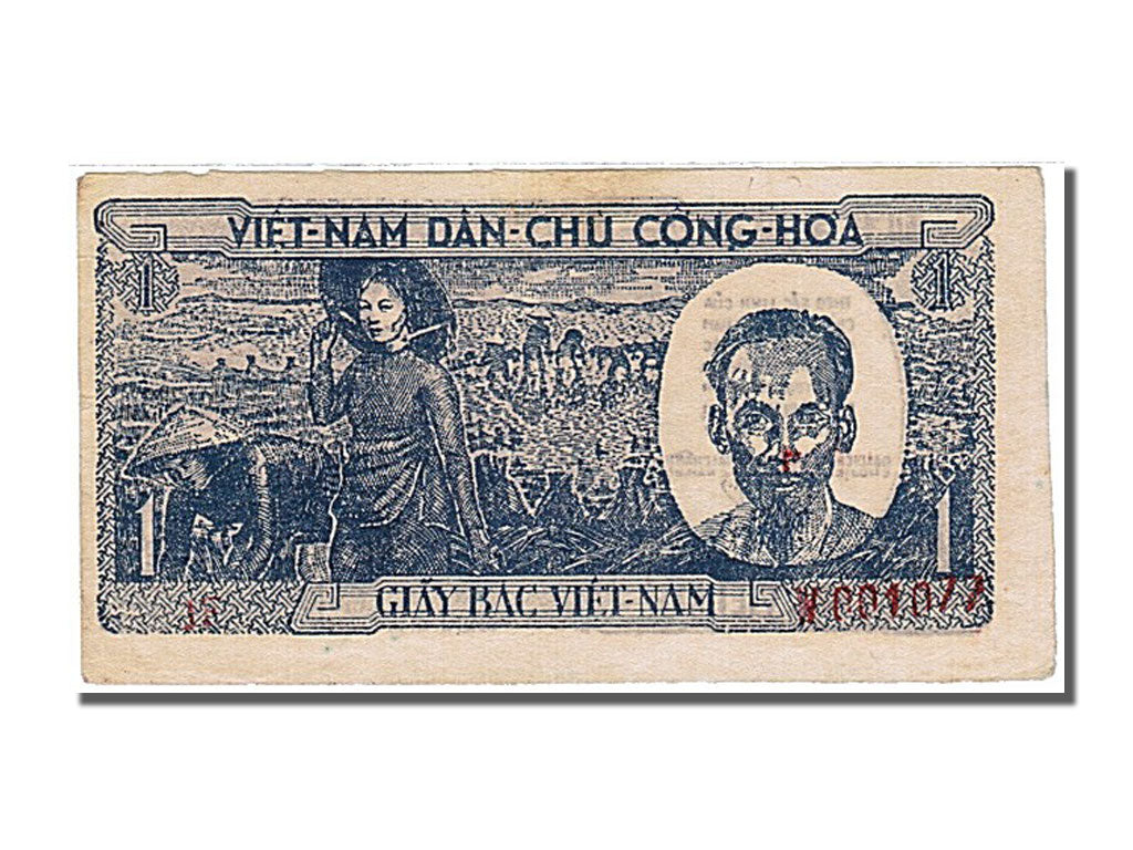 Banconote, Vietnam, 1 D<ox>ng, 1948, FDS