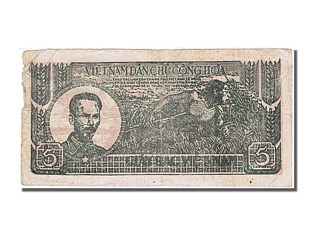 Banknote, Viet Nam, 5 D<ox>ng, 1948, EF(40-45)