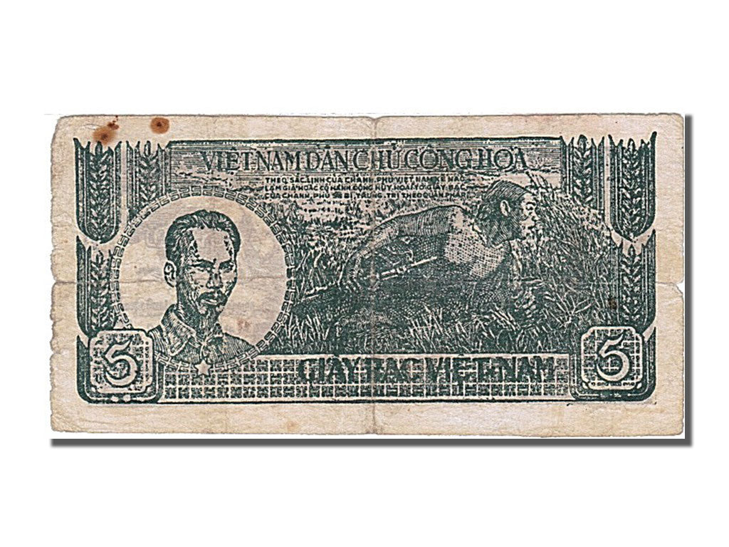Banconote, Vietnam, 5 D<ox>ng, 1948, BB