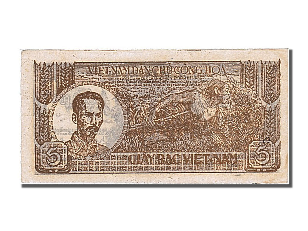 Banknote, Viet Nam, 5 D<ox>ng, 1948, UNC(65-70)