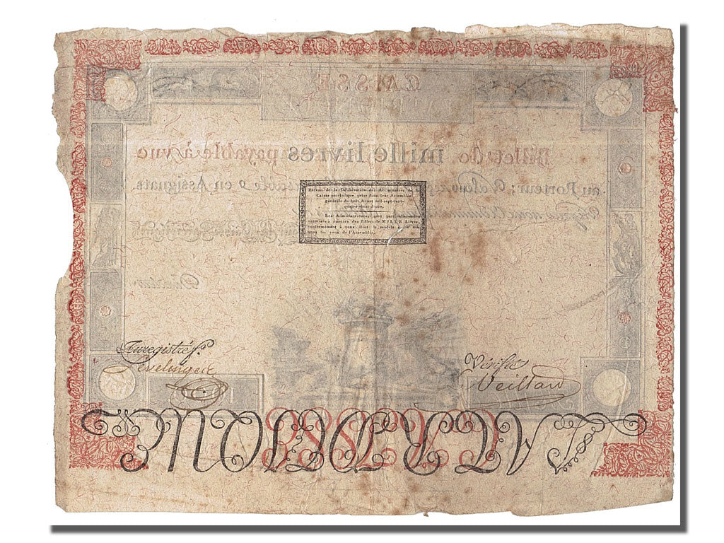 1000 Livres type Caisse Patriotique