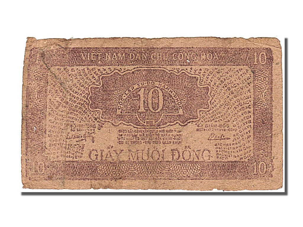 Viet Nam, 10 D<ox>ng, 1948, KM #20a, VF(30-35), XB 061