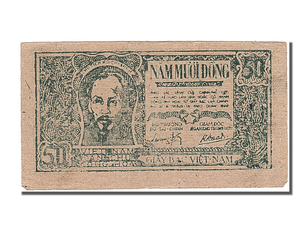 Viet Nam, 50 D<ox>ng, 1948, KM #27c, UNC(63), XT 001
