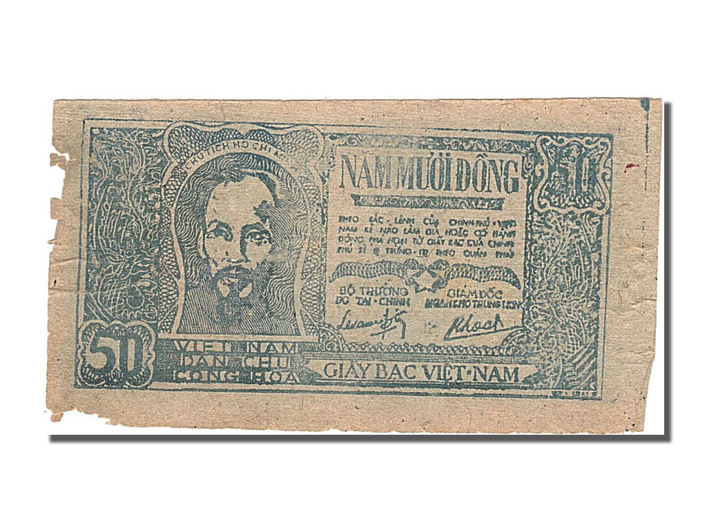 Viet Nam, 50 D<ox>ng, 1948, KM #27d, VF(30-35), MQ 060