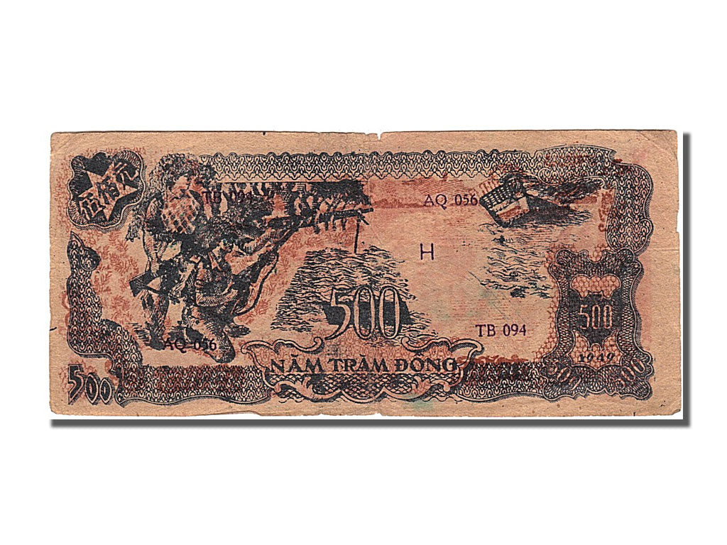 Viet Nam, 500 Dông, 1949