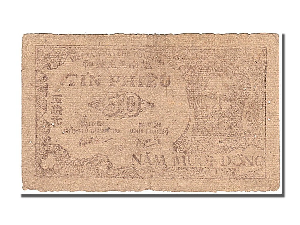 Vietnam, 50 Dông, 1946, EF(40-45), NY 046