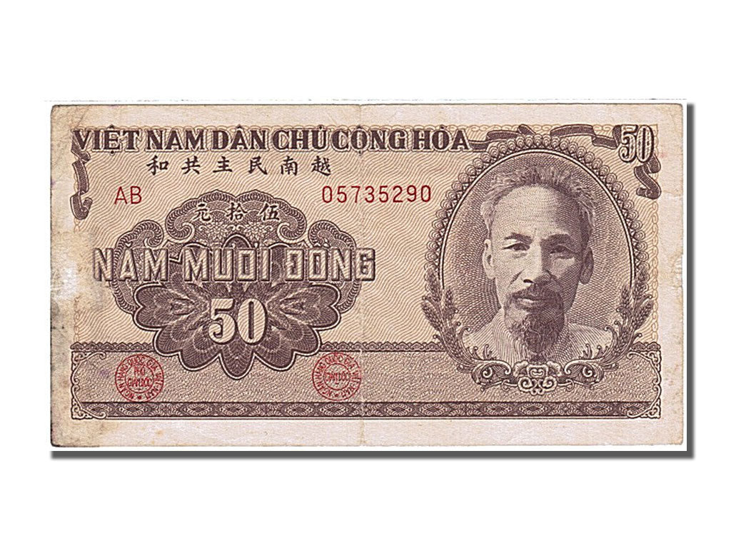 Viet Nam, 50 D<ox>ng, 1951, KM #61b, VF(30-35), AB 05735290