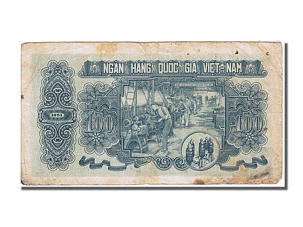 Vietnam, 100 Dông, 1951, BB