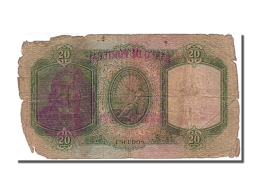 Portugal, 20 Escudos, 1946, 1946-08-13, F(12-15), GQG 18637