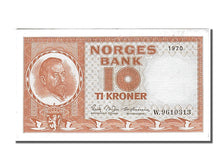 Norvegia, 10 Kroner, 1970, BB+