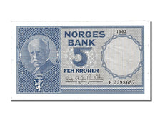 Norway, 5 Kroner, 1962, UNC(63), K 2298687