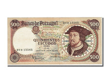 Billet, Portugal, 500 Escudos, 1966, 1966-01-25, NEUF