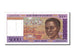 Banknote, Madagascar, 5000 Francs = 1000 Ariary, 1994, AU(50-53)