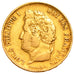 FRANCE, Louis-Philippe, 40 Francs, 1831, Paris, KM #747.1, VF(30-35), Gold,...