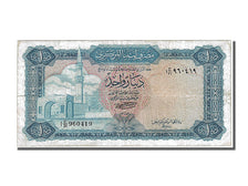 Banknote, Libya, 1 Dinar, 1971, EF(40-45)