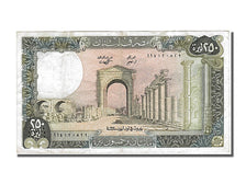 Lebanon, 250 Livres, 1987, KM #67e, EF(40-45)