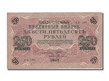 Banconote, Russia, 250 Rubles, 1917, SPL