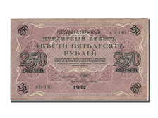 Geldschein, Russland, 250 Rubles, 1917, UNZ-