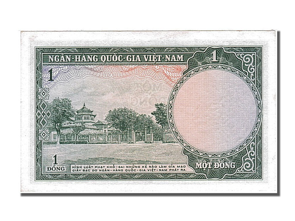 Banknote, Viet Nam, 1 D<ox>ng, 1955, UNC(65-70)
