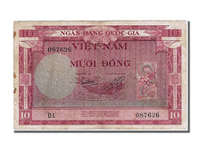 South Viet Nam, 10 D<ox>ng, 1955, KM #3a, EF(40-45), D 1