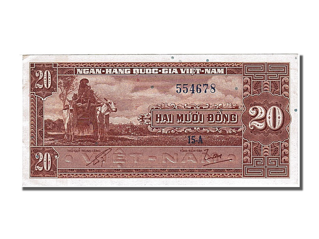 Banknote, Viet Nam, 20 Dông, 1962, UNC(63)