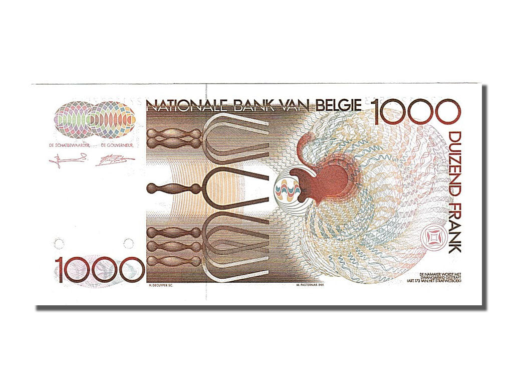 Belgium, 1000 Francs, 1981, UNC(65-70), 52711237513
