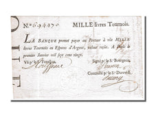 FRANCE, 1000 Livres, 1720, 1720-01-01, AU(55-58), Lafaurie #91, FRANCE, 1000...