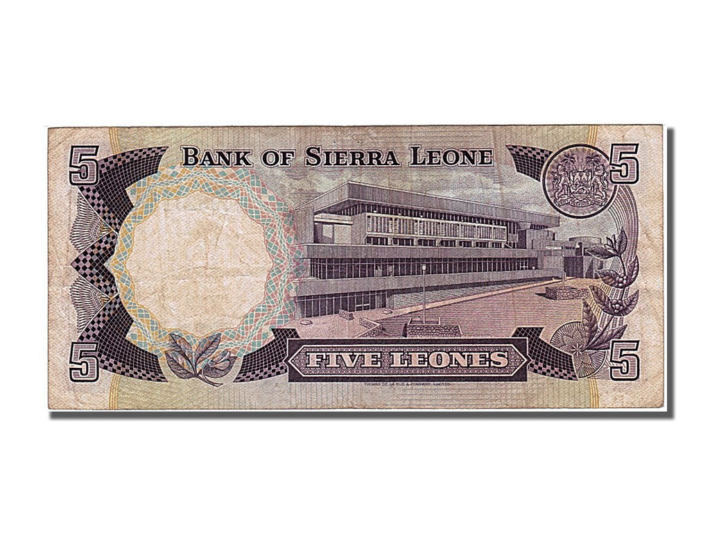 Sierra Leone, 5 Leones, 1984, 1984-04-19, BB