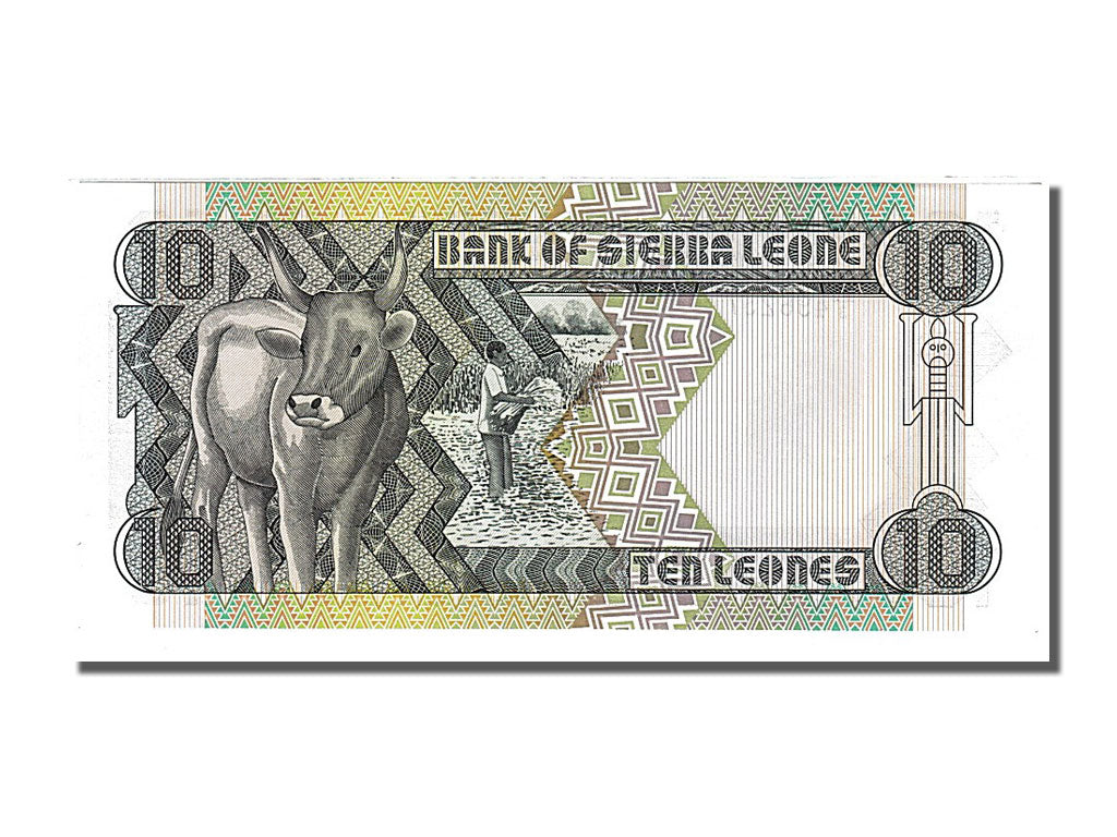 Sierra Leone, 10 Leones, 1988, KM #15, 1988-04-27, UNC(65-70), A/3