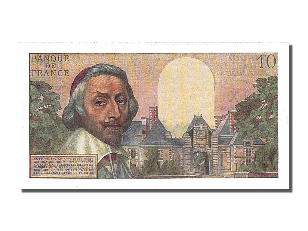 10 Nouveaux Francs Richelieu Type 1959