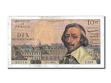 Banknote, France, 10 Nouveaux Francs, 10 NF 1959-1963 ''Richelieu'', 1962