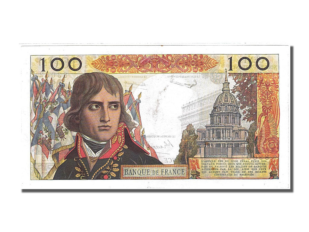 France, 100 Nouveaux Francs, 100 NF 1959-1964 ''Bonaparte'', 1959, KM #144a,...