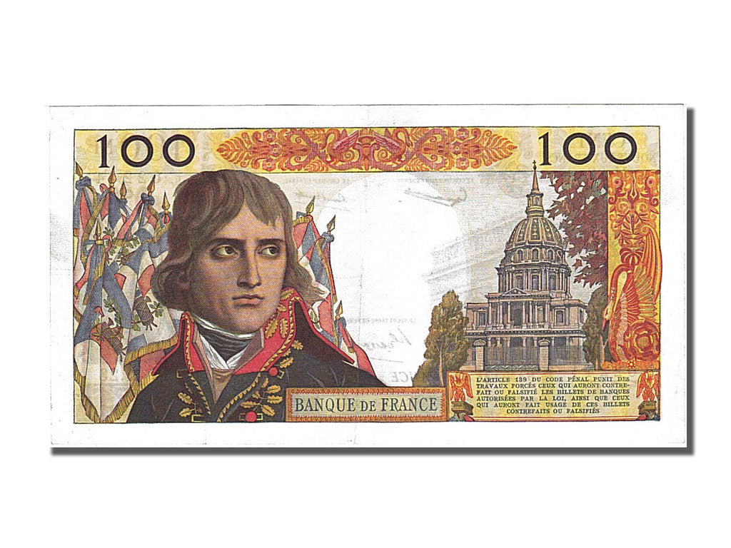 France, 100 Nouveaux Francs, 100 NF 1959-1964 ''Bonaparte'', 1959, KM #144a,...