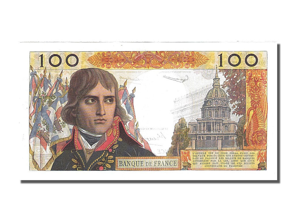 France, 100 Nouveaux Francs, 100 NF 1959-1964 ''Bonaparte'', 1961, KM #144a,...