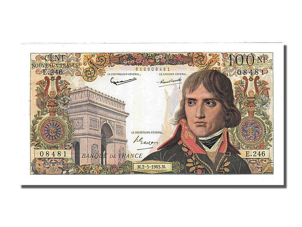 100 Nouveaux Francs Bonaparte Type 1959