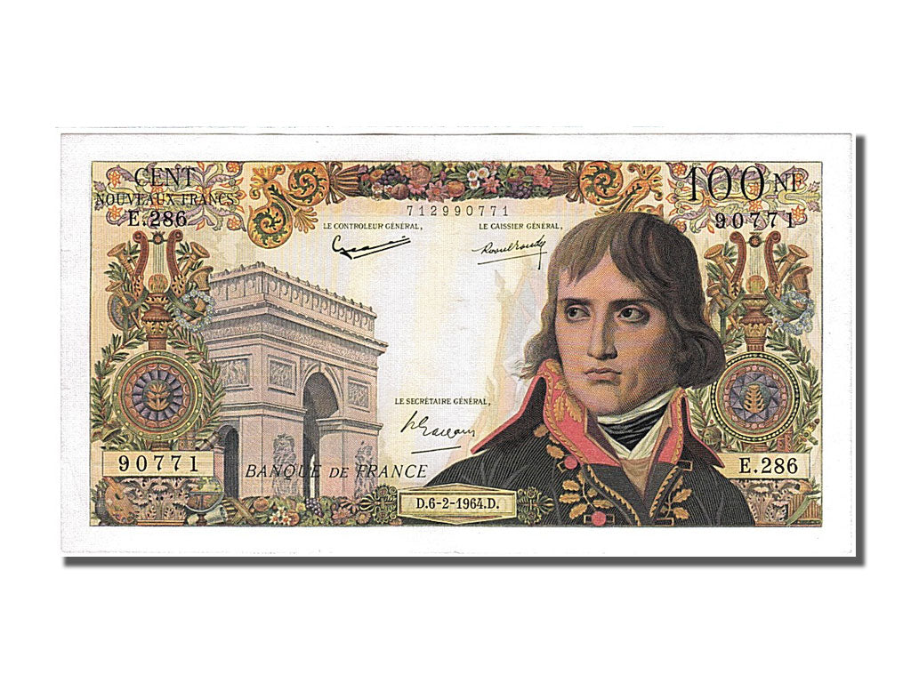 100 Nouveaux Francs Bonaparte Type 1959