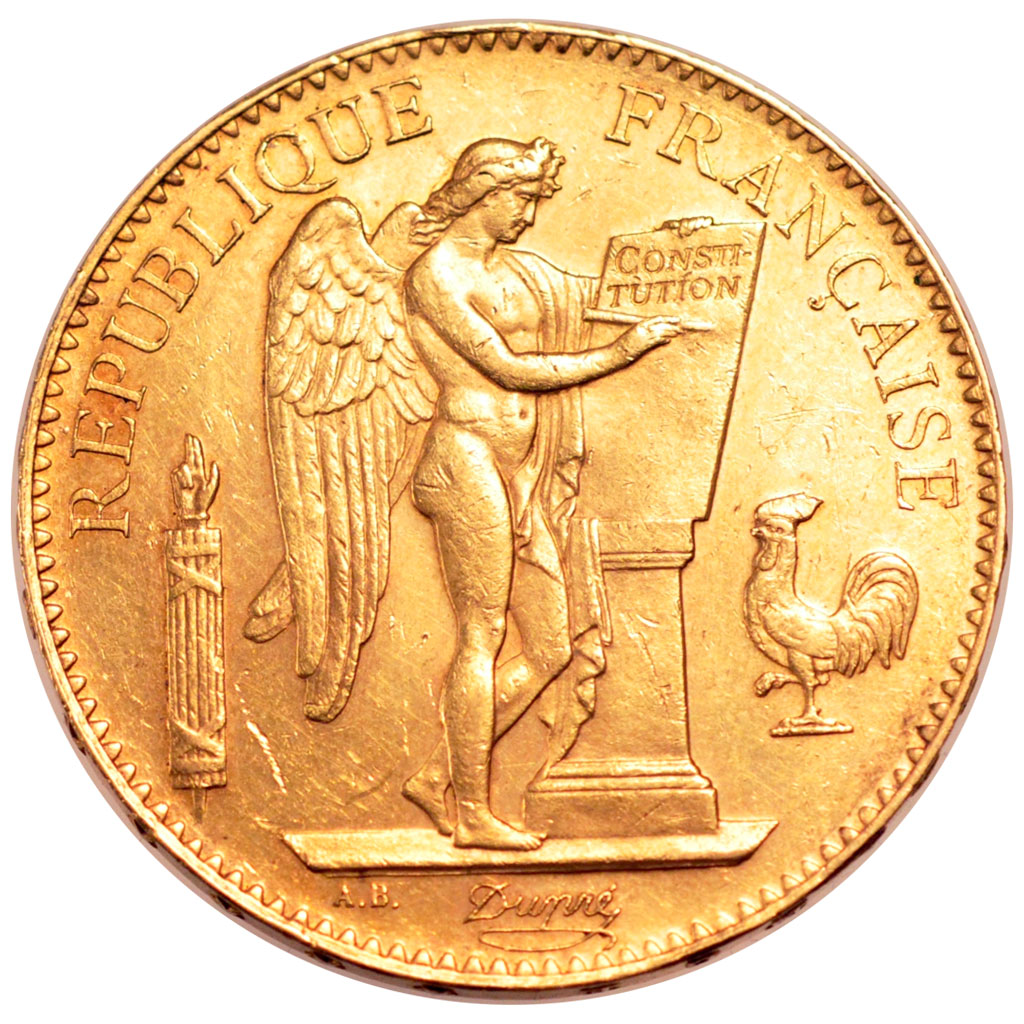 IIIème République, 100 Francs or Génie