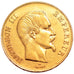 Moneda, Francia, Napoleon III, Napoléon III, 100 Francs, 1857, Paris, MBC+
