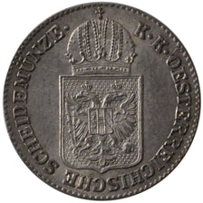 AUSTRIA, 6 Kreuzer, 1849, Vienne, KM #2200, MS(60-62), Silver, 1.89