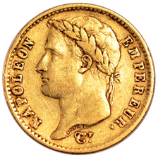 FRANCE, Napoléon I, 20 Francs, 1807, Paris, KM #687.1, EF(40-45), Gold, Gadoury 