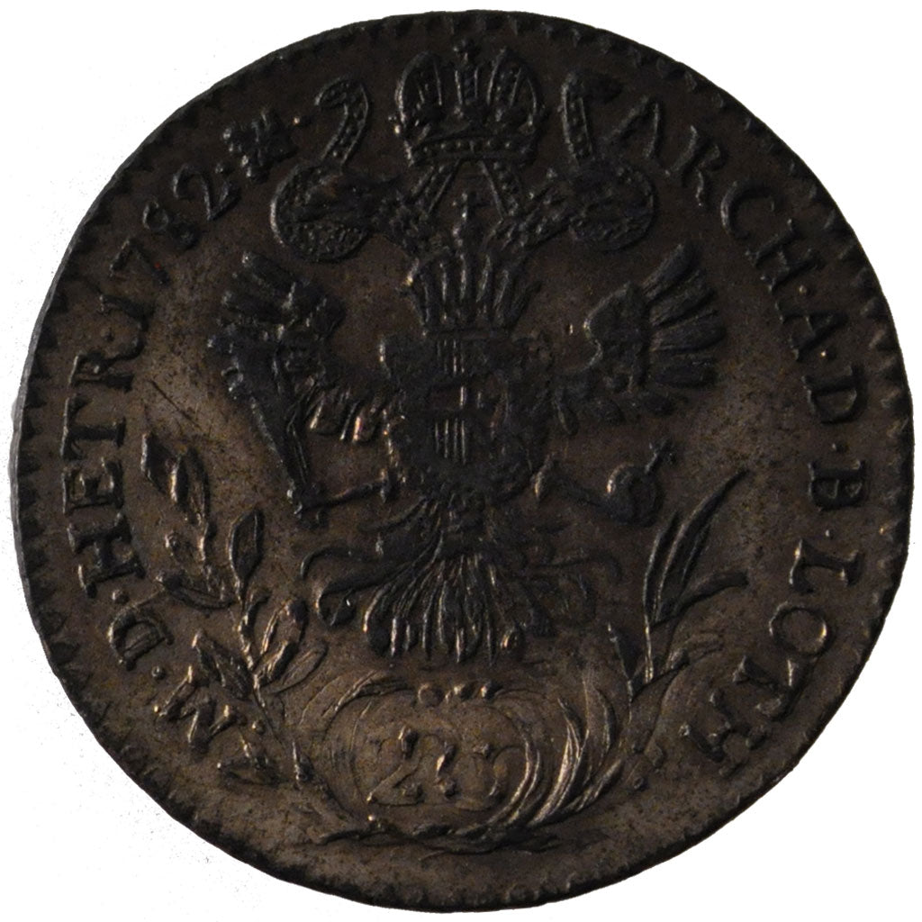 AUSTRIA, 20 Kreuzer, 1782, Kremnitz, KM #2068.2, EF(40-45), Silver, 5.92