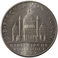 AUSTRIA, 2 Schilling, 1937, KM #2859, MS(60-62), Silver, 11.95