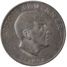 AUSTRIA, 25 Schilling, 1962, KM #2892, MS(60-62), Silver, 30, 12.94