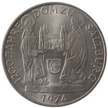 AUSTRIA, 50 Schilling, 1974, KM #2921, MS(60-62), Silver, 34, 19.92