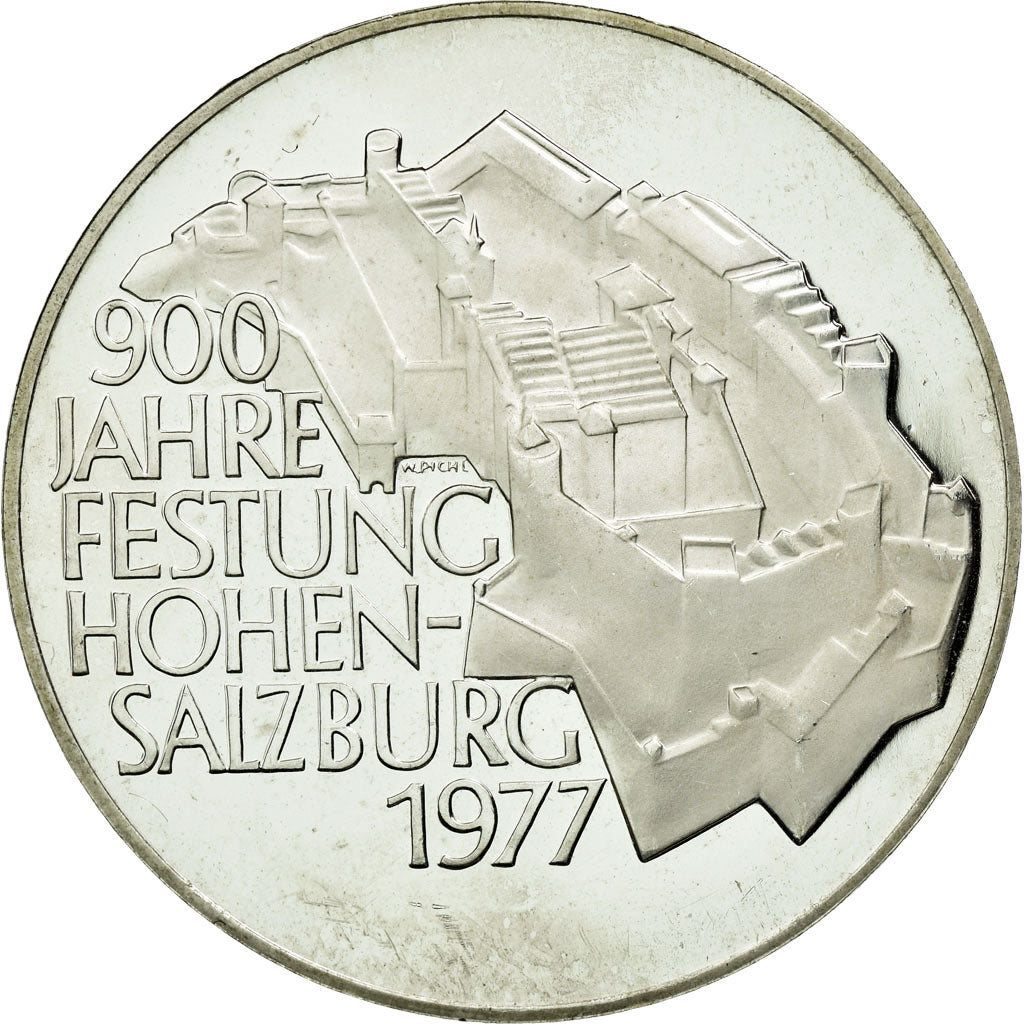 Coin, Austria, 100 Schilling, 1977, MS(60-62), Silver, KM:2935