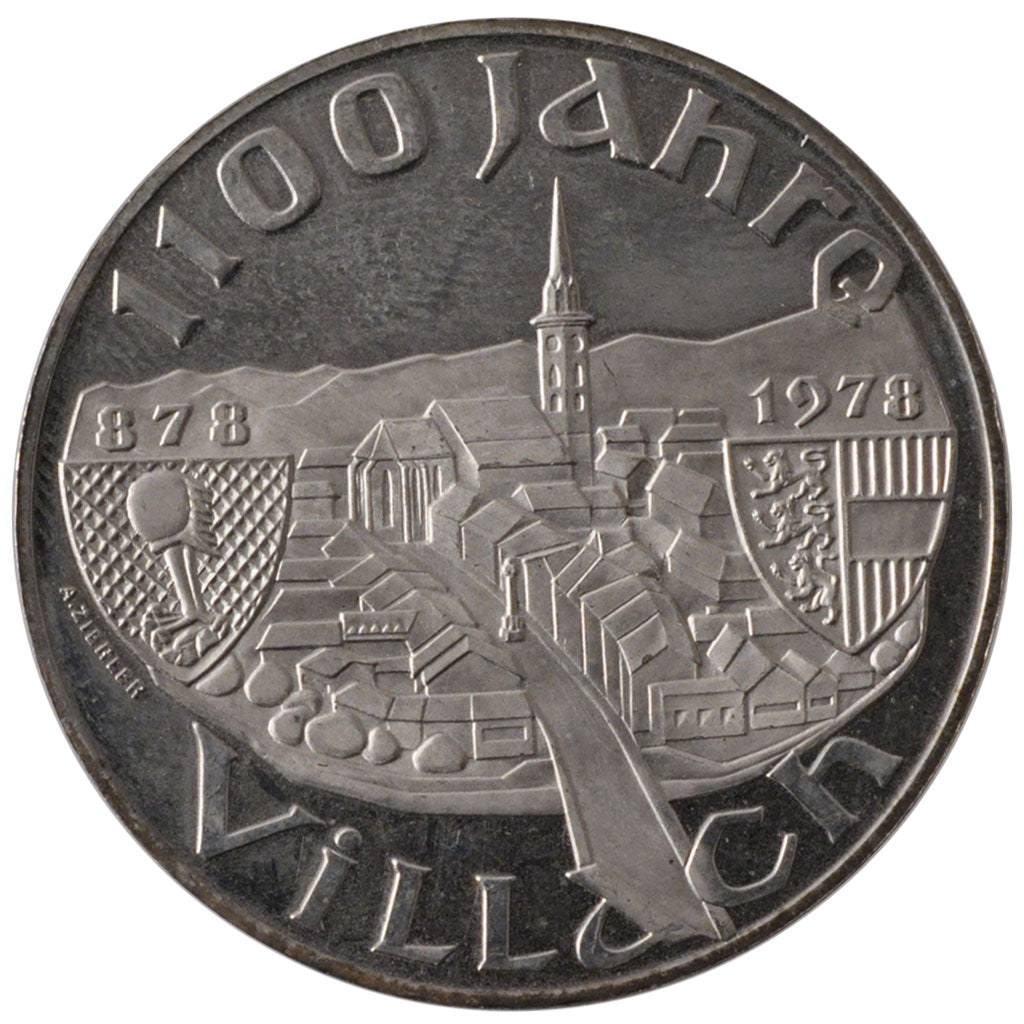 AUSTRIA, 100 Schilling, 1978, KM #2940, MS(60-62), Silver, 36, 23.92